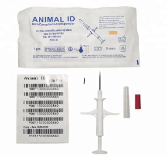 Puce de transpondeur d'OIN du chien RFID, nombre de cheminement de la puce ICAR d'animal familier