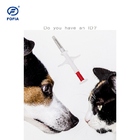 transpondeur 134.2khz animal injectable de puce d'identification de chien de 2.12mm Bioglass