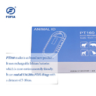 FDX-B étiquette la puce animale 10cm d'identification d'animal familier de scanner de puce d'animal familier pour des chats