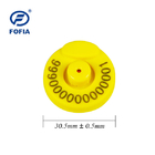 Étiquette basse fréquence d'identification de bétail de FDX-B 134.2khz pour la ferme Iso11784/5
