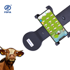 Portable de lecteur de marque d'oreille de bétail de Bluetooth avec la batterie au lithium, couleur noire