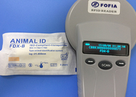 Scanner de chien de puce de la CE 134.2khz, lecteur futé de RFID avec l'affichage d'affichage à cristaux liquides