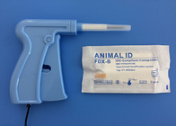Puce 1.4*8mm de transpondeur d'OIN d'identification d'animal de RFID avec le label de code barres de 3 autocollants