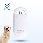 Scanner à puce RFID à puce RFID avec batterie au lithium 24*7 OLED pour animaux de compagnie