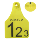 Mini/moyen/de grande taille jaune visuel ou autre de soutien d'impression laser d'étiquette de RFID