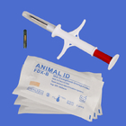 animal familier de cheminement injectable d'implant de puce d'identification d'animal de 1,4 * de 8mm dépistant les transpondeurs injectables