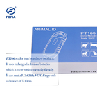 Nouveau scanner de puce portable pour animaux de compagnie 134.2khz RFID USB Scanner d'identification animale étiquette puce lecteur de puce pour animaux de compagnie