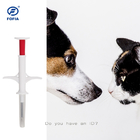 Puce de l'animal de compagnie RFID de la gestion 134.2KHZ FDX-B de poissons de chats de chiens de la puce ISO11784/5 d'identification d'animal familier