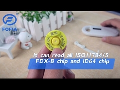 Scanner d'identification d'animaux pour animaux de compagnie RFID 134.2khz pour animaux de compagnie