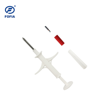 puces de bétail de 2.12mm avec le nombre unique FDX-B Chip In White Syringe de chiffre de l'identification 15