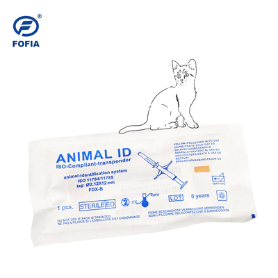 Micro-puce animale standard ISO 11784/5 FDX-B R/W pour une identification précise