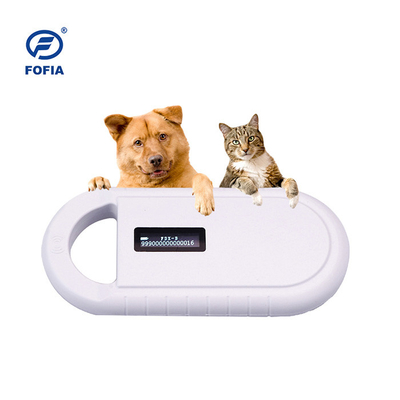 lecteur animal Pet Scanner de puce de l'étiquette 24*7oled 13cm