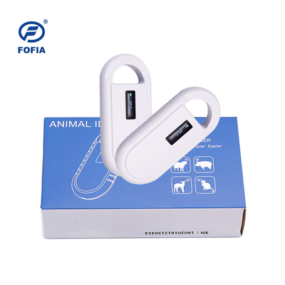 nombre blanc de chiffre du lecteur 15 d'identification d'animal familier de 134.2khz USB de scanner animal de puce