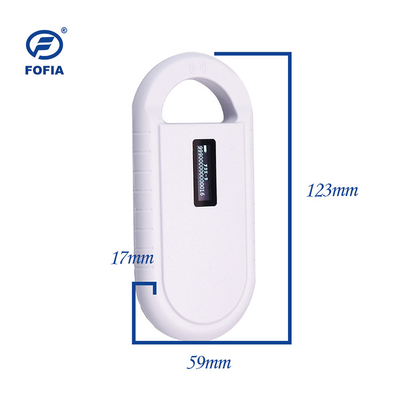 Identification FDX-B de chiffre de For Pet 15 de lecteur de Mini Handheld Animal Microchip Scanner RFID