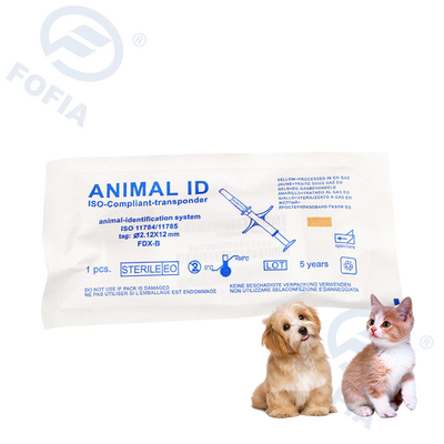 Puce de transpondeur d'OIN du chien RFID, nombre de cheminement de la puce ICAR d'animal familier