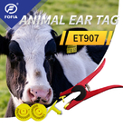 Marques d'oreille de cheminement animales d'Electonic 134.2khz Rfid pour l'identification animale