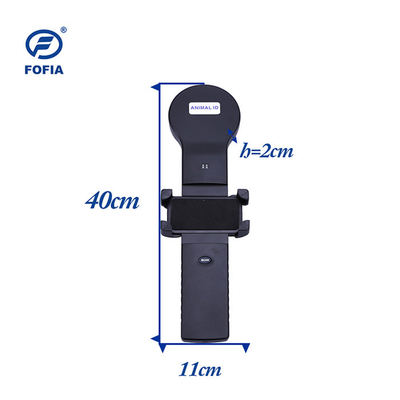 Lecteur tenu dans la main de marque d'oreille avec l'APPLI de téléphone portable, CE de lecteur de puce de Rfid énuméré