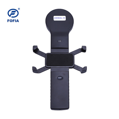 Portable de lecteur de marque d'oreille de bétail de Bluetooth avec la batterie au lithium, couleur noire