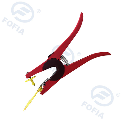 Applicateur universel d'étiquettes auriculaires pour le bétail - Bovins, veaux rouges, porcs, chèvres, moutons, agneaux, animaux rouges