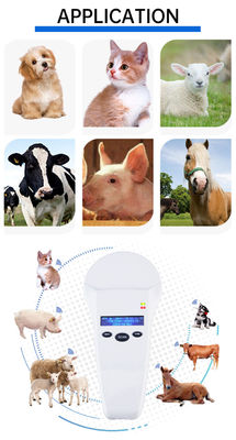 Un scanner à puce animale de nouvelle génération PT580 conçu pour lire des informations sur puce compatible avec 7000 données stockées