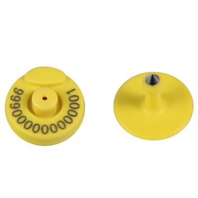bétail animal de marques d'oreille de 134.2khz Rfid Electonic 11.5mm