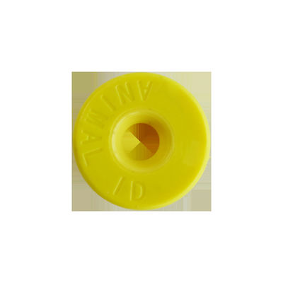 Étiquette d'oreille électronique RFID certifiée ICAR à 134,2 kHz FDX-B avec tension de 350 N pour l'identification du bétail pour le suivi des animaux