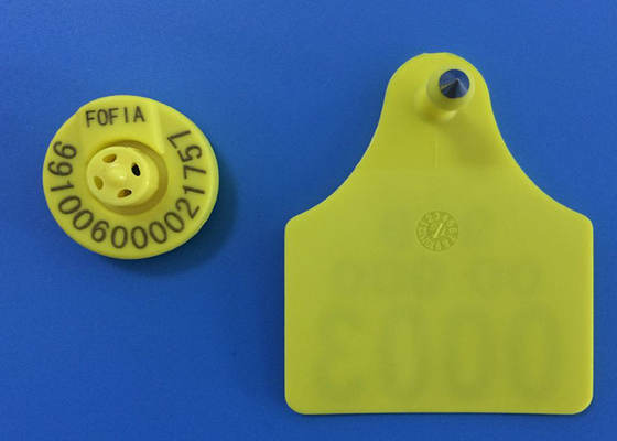Marques d'oreille animales électroniques faites sur commande de Rfid de marque d'oreille de lapin numérotées pour Earings
