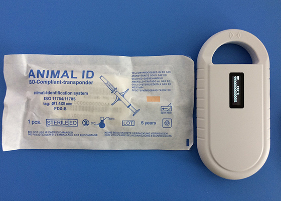 Puces animales 134.2Khz d'identification d'identification de radiofréquence avec Mini Size Injectable Transponders