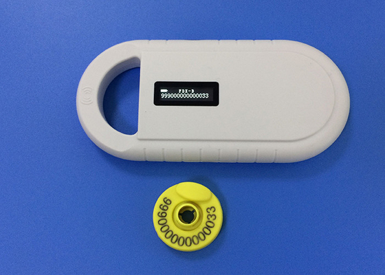 Scanner animal à haute fréquence de puce de RFID pour des animaux familiers/chiens, lecteur animal de puce