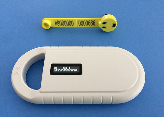 Smart 134.2KHz facile à installer étiquettes d'oreille personnalisées pour moutons