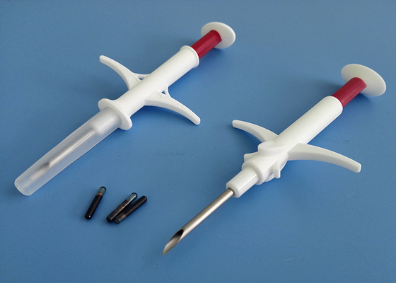 Transpondeurs injectables Implantation de puce d'identification pour animaux de compagnie pour chiens avec puce de certification ICAR pour chiens