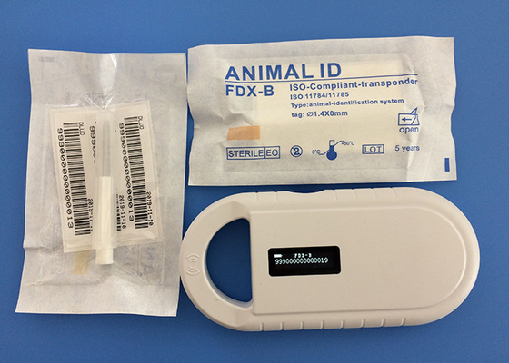 Puce réutilisable 1.4*8mm de transpondeur d'OIN de Rfid avec la fréquence 134.2KHz