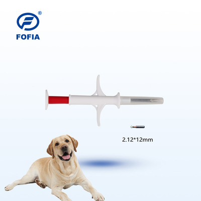 6.86g ICAR a certifié la puce de l'identification IP67 pour l'implant de cheminement animal pour des chiens