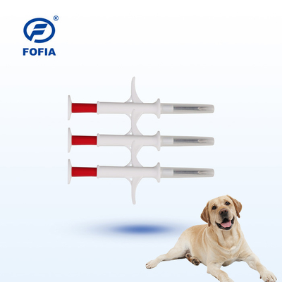Stérilisation par gaz EO Micro-puce ISO Transponder 2.12*12mm Traceur pour animaux de compagnie