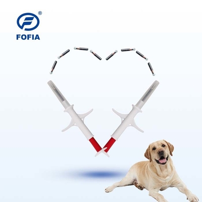 1.25*8mm Micro-puce d'identification animale 134,2 KHz portée de lecture 3-10 Cm Pour les chiens Tracez les animaux de compagnie Tracez les chiens