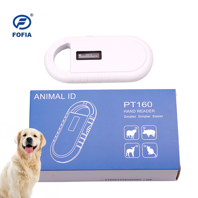 Scanner de puce pour animaux de compagnie 134.2KHz Lecteur de puce pour animaux PT160 Scanner de puce pour chien