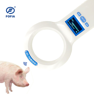 Système intégré d'horloge RFID microchip scanner avec 3 AA alimentation