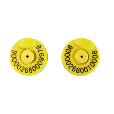 Boucle d'oreille personnalisée pour le bétail avec étiquettes d'oreille Qr pour les animaux Étiquettes en plastique pour le bétail