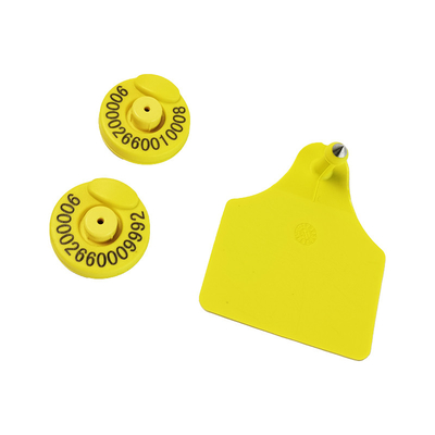 Étiquette d'oreille RFID personnalisée pour le bétail Simplifiez votre gestion du bétail avec la technologie de suivi RFID