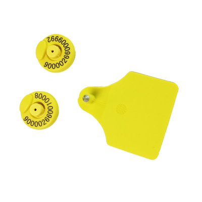 Étiquettes d'oreille de mouton légères avec puce EM4305 Compatible avec ET907 et T901