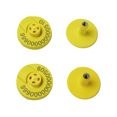 Étiquette électronique d'oreille pour bétail Étiquette pour bétail pour vaches Étiquettes RFID LF approuvées par l'USDA