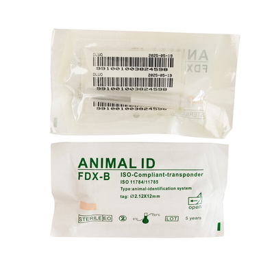 Micro-puce ISO Transponder avec une sécurité de données unique pour l'identification des animaux