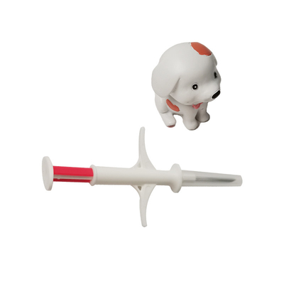 2.8g Micro-puce d'identification pour animaux de compagnie avec norme ISO 11784/5 FDX-B et matériau d'injection PP