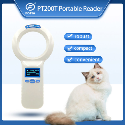 Lecteur de puce portative USB transférable ISO Transponder pour l'identification des animaux de compagnie