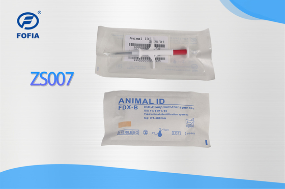 134.2Khz FDX-B Microchip 2.12*12 1.4*8mm Microchip pour l'élevage pour l'identification des animaux Aucun avis encore