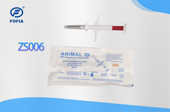 134.2Khz FDX-B Microchip 2.12*12 1.4*8mm Microchip pour l'élevage pour l'identification des animaux Aucun avis encore