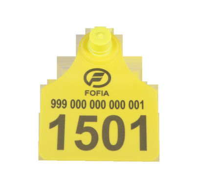ICAR Certified Durable TPU Animal Ear Tags with 5-Year Guarantee for Livestock Monitoring