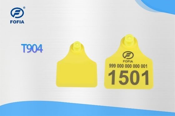Étiquettes d'oreille d'animaux stérilisées à l'eau TPU durable T904+T905