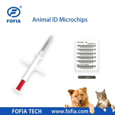 134.2kHz ICAR EM4305 Implant RFID 1.25x7 1.4x8 2.12x12mm GlassTag Microchips Chips pour chiens et chips pour animaux