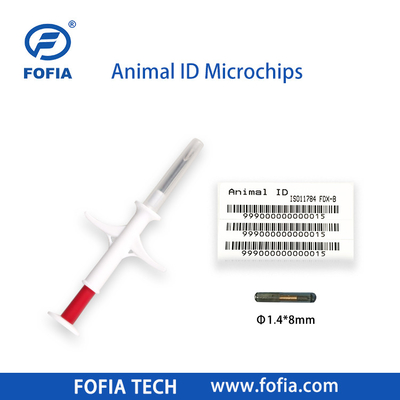 20 ans de performances Rfid Chip pour animaux Pet Id Microchips injectables pour animaux avec seringue